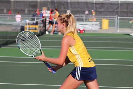 Reaching Higher: Lady Spartan Tennis