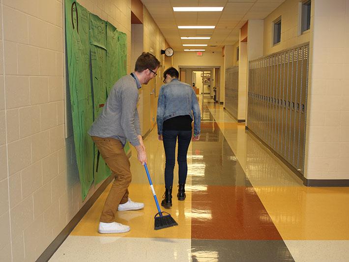 Tardy Sweeps Clean Up Battle High