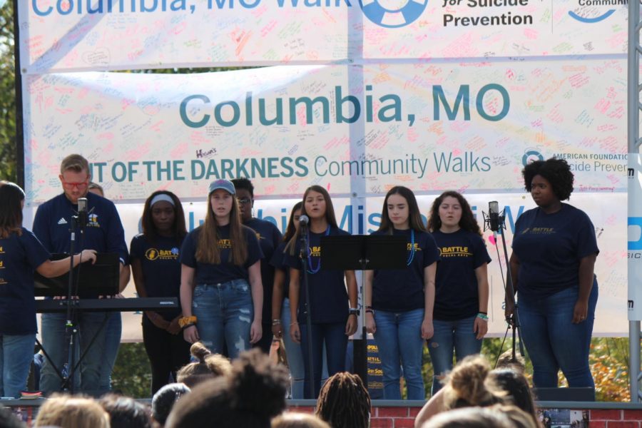 Battle's vocal arts performed at the walk 
