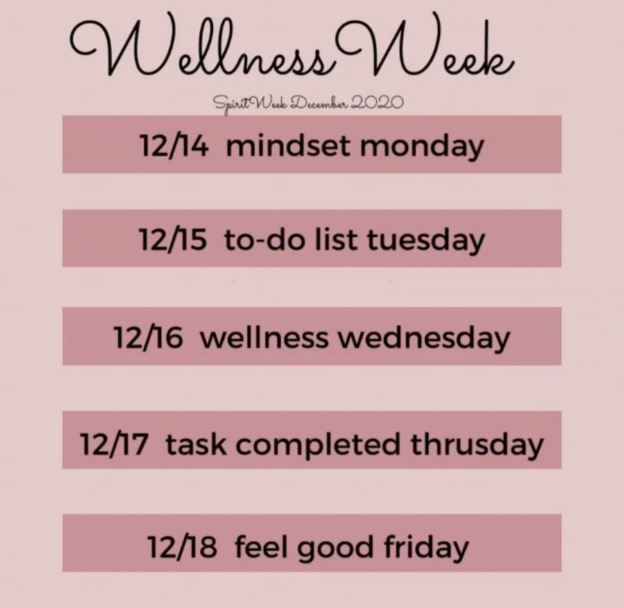 Wellness Week activities 