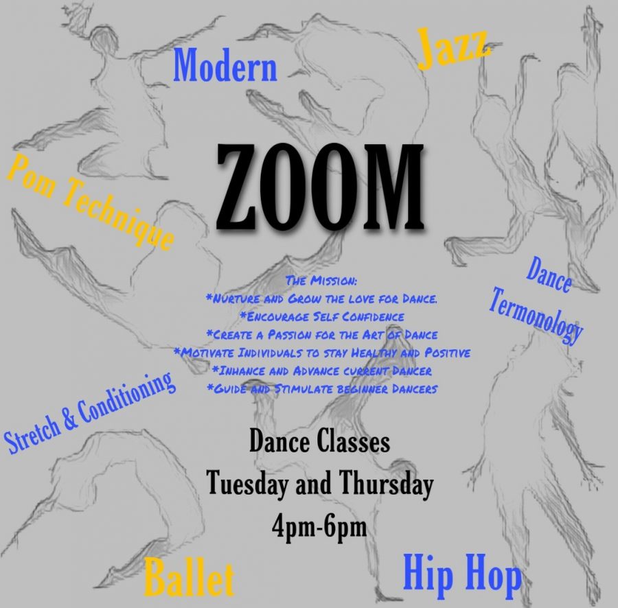 Dance classes on zoom 