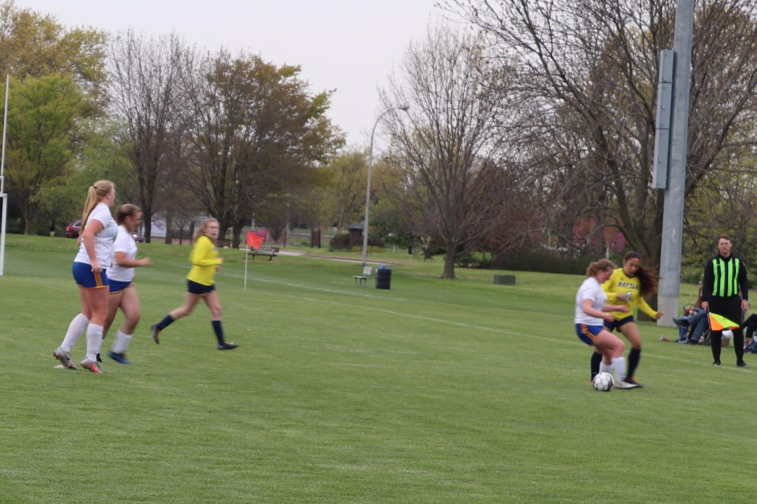 Girls Soccer Game
