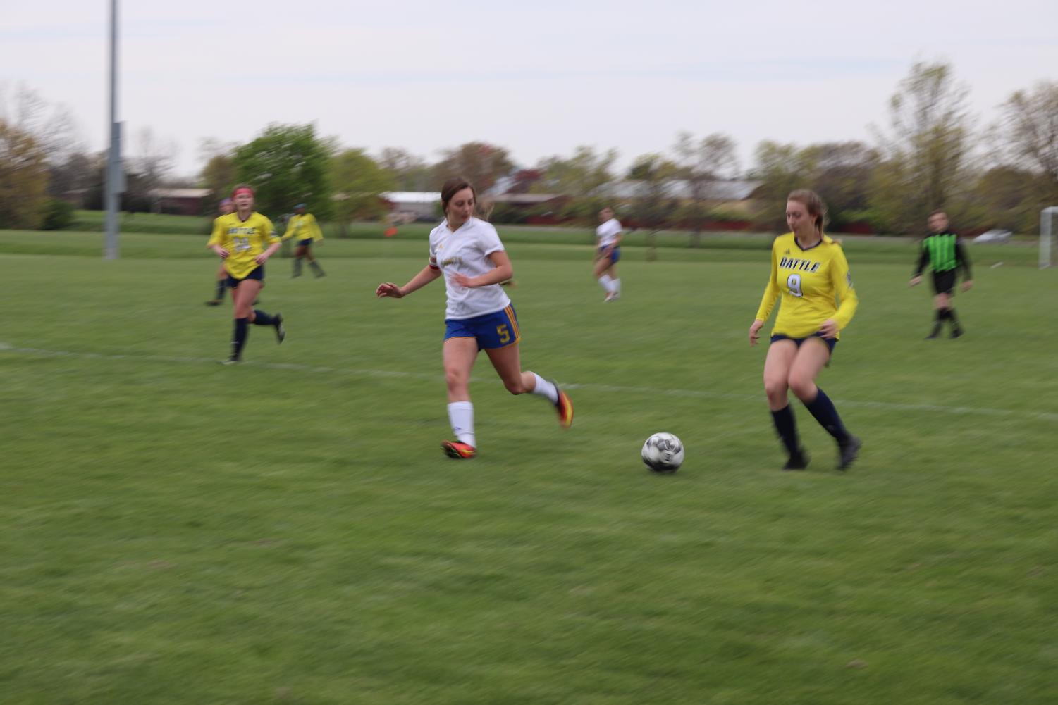 Girls Soccer Game