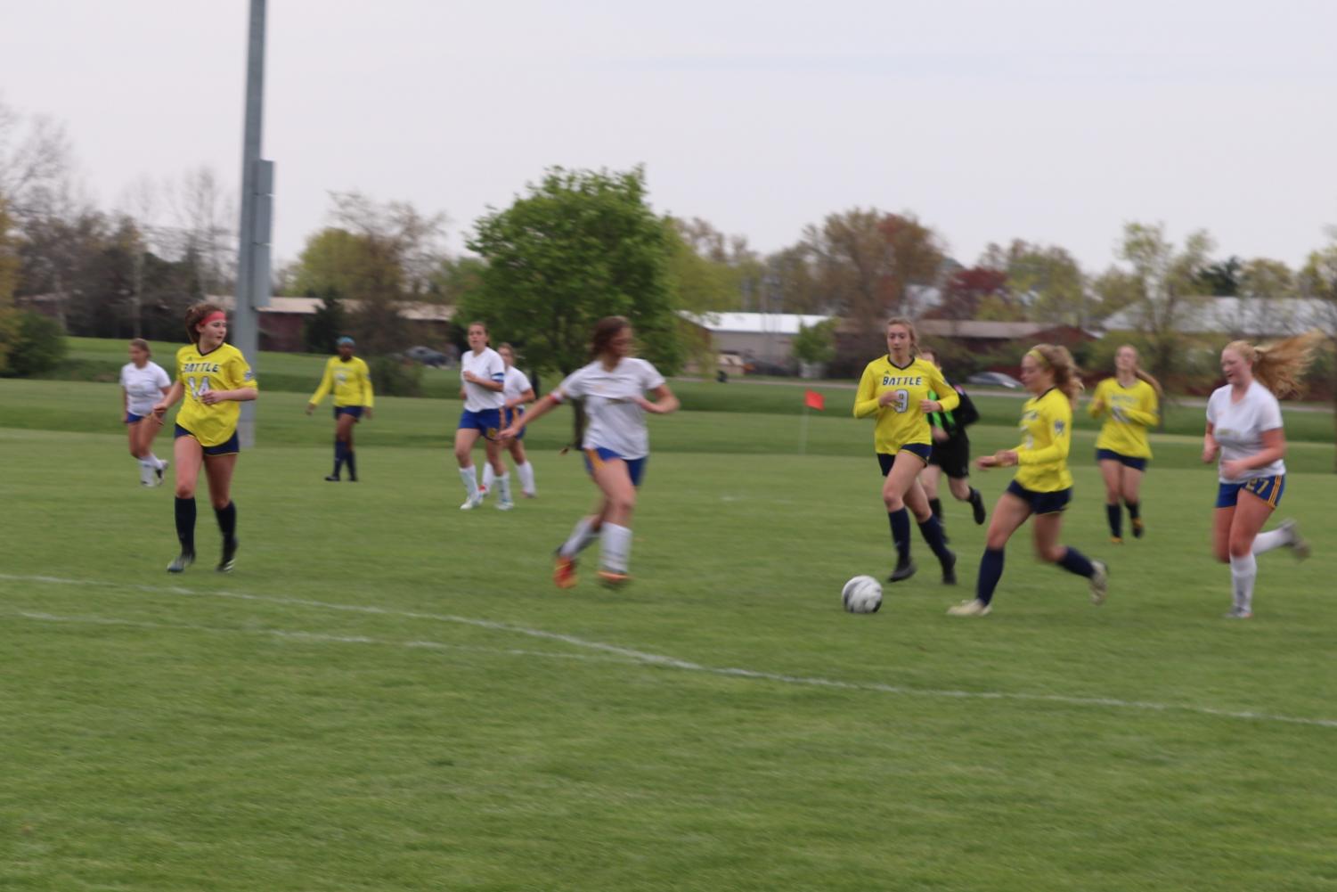 Girls Soccer Game