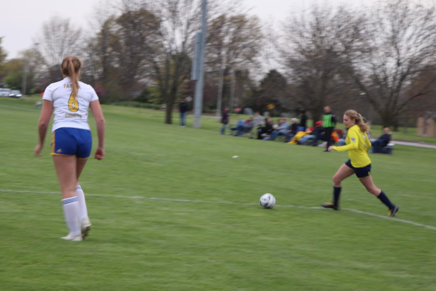 Girls Soccer Game