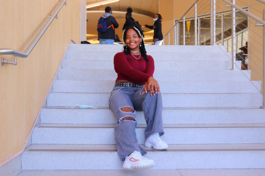 J'Bonae McDonald shows off her unique style "dressing up in my own way showed me how to boost my own confidence" McDonald said.