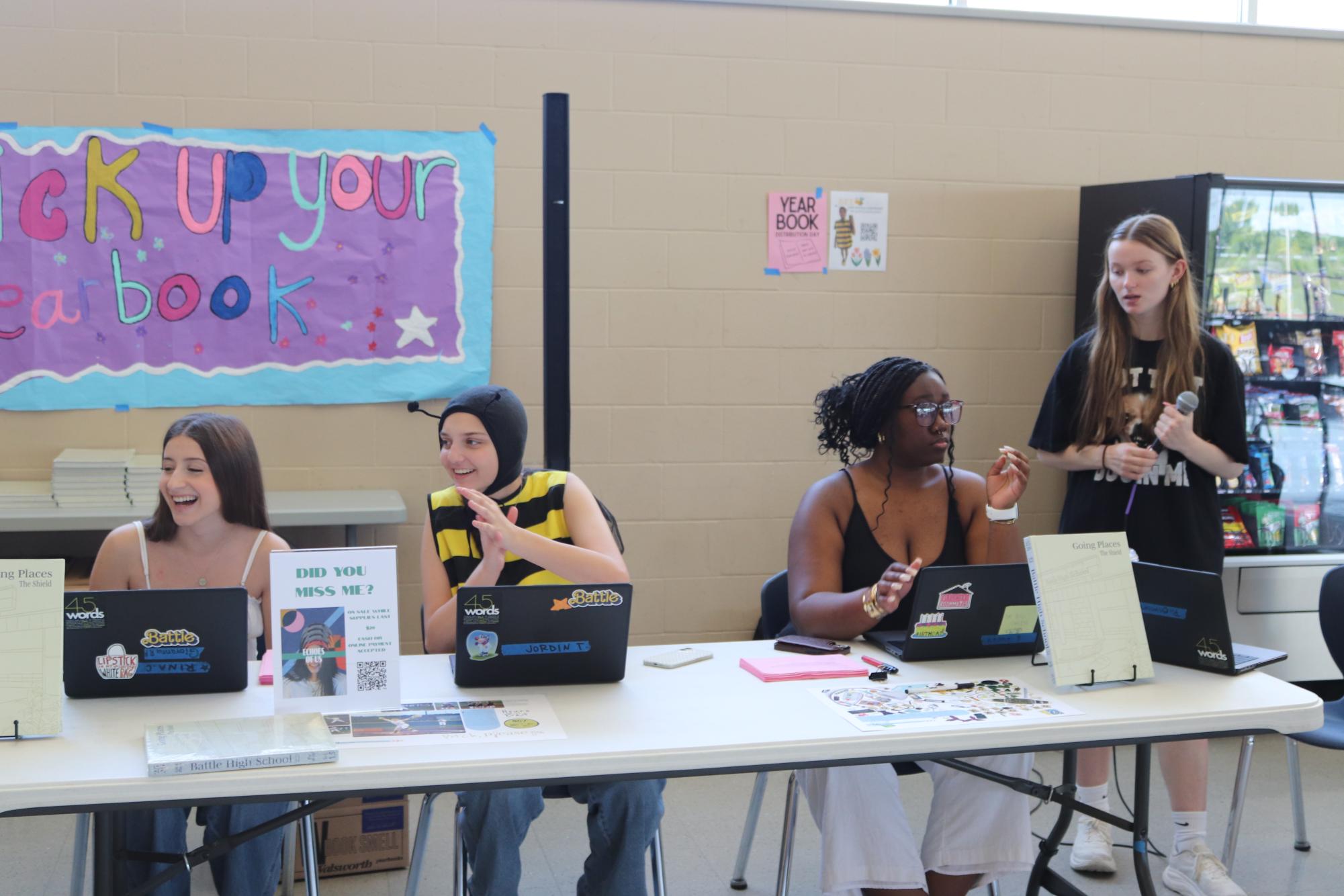 Yearbook distribution day 2026